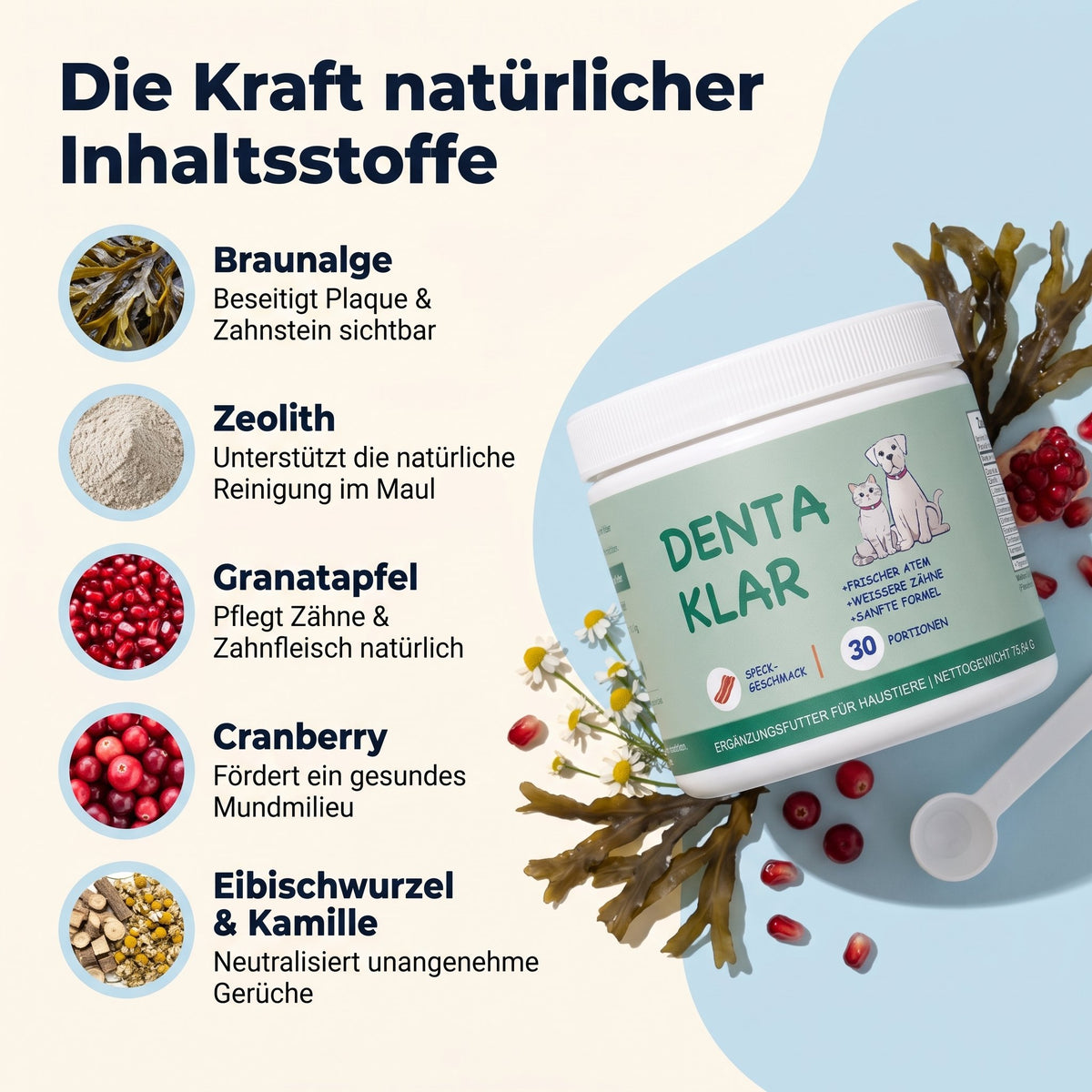 Die Kraft natürlicher Inhaltsstoffe