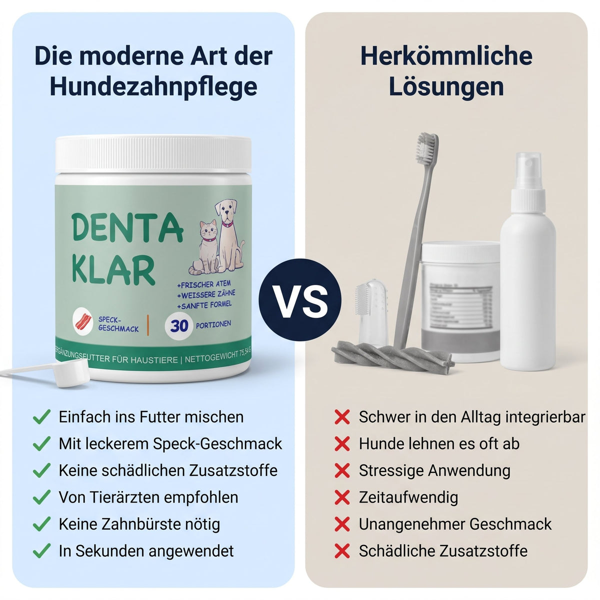 Die moderne Art der Hundezahnpflege